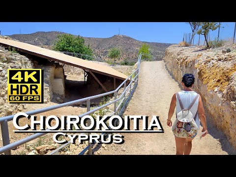 Choirokoitia Cyprus Larnaca district 4K 60fps HDR (UHD) Dolby Atmos 💖 The best places 👀 walking tour