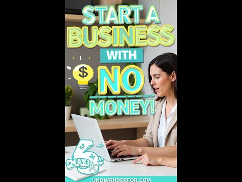 Start a Business with $0! 💰