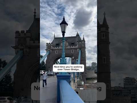 A detail hiding in plain sight on Tower Bridge 🧐