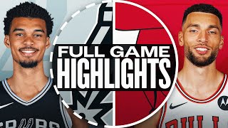 SPURS at BULLS | FULL GAME HIGHLIGHTS | January 6, 2025