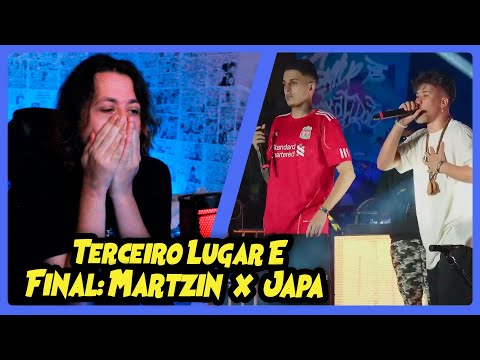 MARTIZIN x JAPA | NOVENTA X MENOR  | Nacional de Rima | REACT DO MORENO