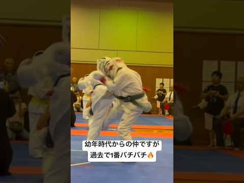 支部内大会　4年生上級・5年生の部・準決勝（幼年時代からのライバルと過去1のバチバチな試合🔥）空手 組手 極真 karate kyokushin 習い事 小学生