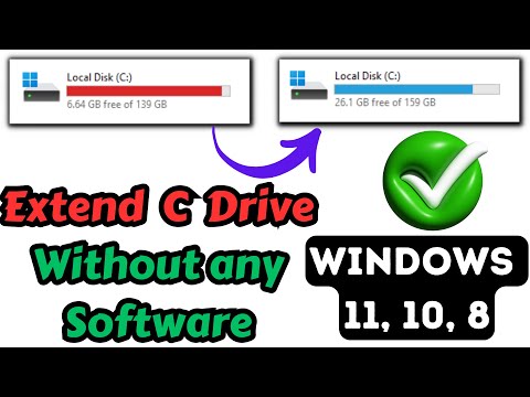 How to Extend C Drive in Windows 11 Without Software