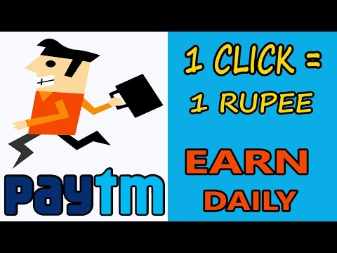 Click & Earn unlimited paytm cash loot  || Hindi 2017