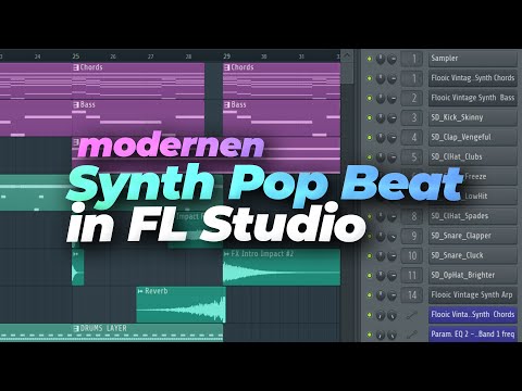 modernen SYNTH POP BANGER in FL STUDIO produzieren (Tutorial)