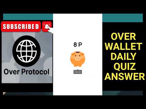 Over Wallet Quiz Answer Today  |today's over wallet quiz answer |Over WalletQuiz #overwallet