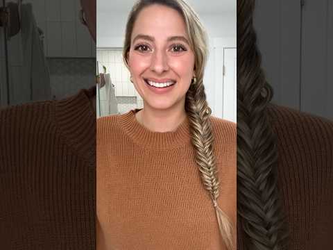 Beginner Fishtail Braid Tutorial - Short, Medium, Long Hair - Beginner Braiding