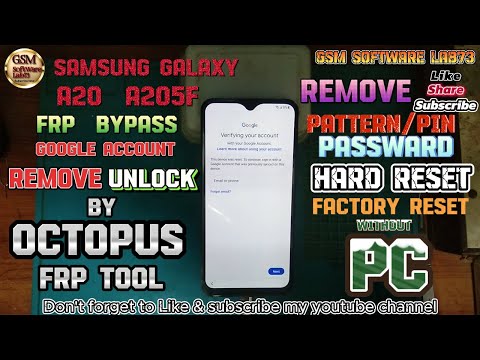 Samsung A20 Hard Reset|Samsung Galaxy A20 FRP Bypass|How to factory reset and FRP Bypass Samsung A20