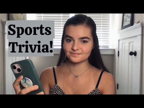 ASMR Whispering 100 Trivia Questions About Sports