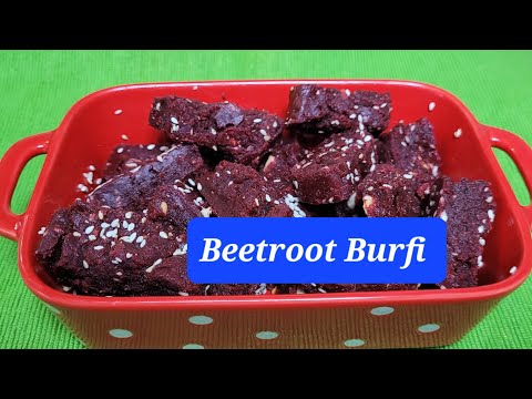 Beetroot Burfi