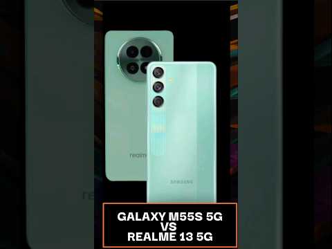 SAMSUN6 GALAXY M55S 5G VS REALE 13 5G | in short video #shortvideo #review