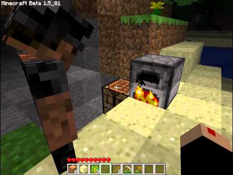 Let's Play Minecraft With Zackbrahzz, Tyrolee and HampstaR Episode 1