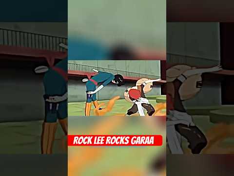 Epic Showdown: Rock Lee vs. Gaara Revealed 💥💚