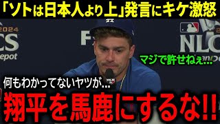 【大谷翔平】米メディアで物議...「ソトは日本人より上」発言にお祭り男キケ・ヘルナンデスが大激怒！「翔平を馬鹿にするのは許せない...」【海外の反応/MLB /野球】