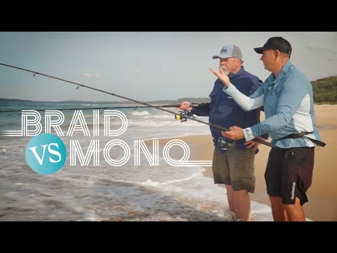 Shimano Beach Breakdown Series: Braid vs Mono for Beach Fishing