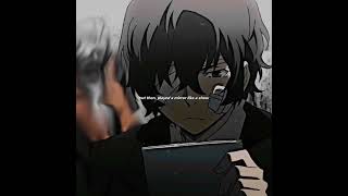 BSD Dazai Edit #bungoustraydogs #osamudazai