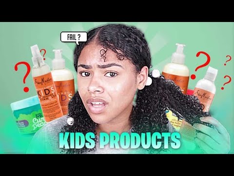 Slicking My Hair With KIDS products! DRACODEZ