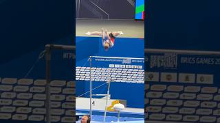 Unstoppable on the Bars: Witness a Gymnastics Masterclass in Action