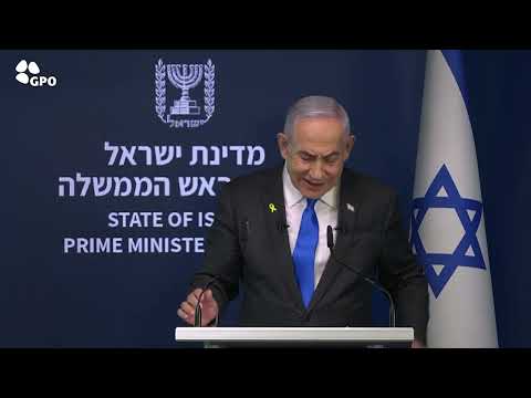 Broadcast from the GPO studio: Prime Minister Netanyahu's press conference for the foreign press