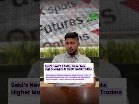 Should you panic on new FnO rules ? | Sebi's new F&O rules | Kenz Milliondots #stockmarket