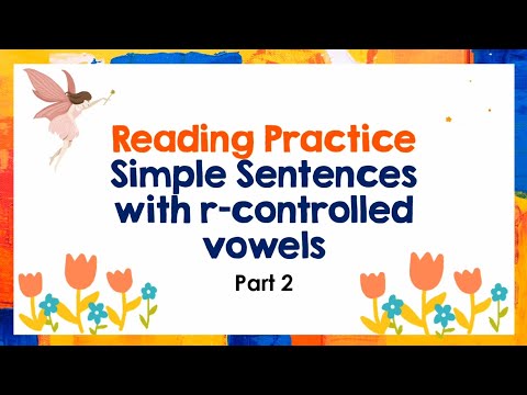 R controlled Vowels Reading Practice | Lesson 20-B