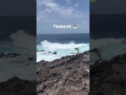 🏝️Amazing ocean view in Tenerife🏝️Puerto de la Cruz 🏝️#canaryislands #oceanview #tenerife