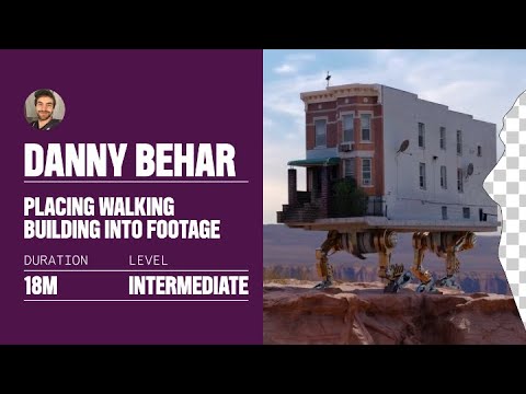 Lenovo Yoga Digital Art School: Placing Walking Building into Footage