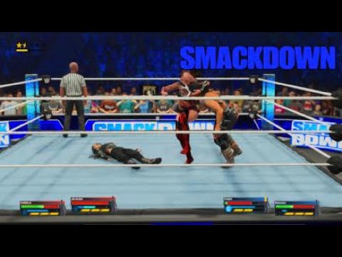 WWE 2K23 SMACKDOWN JIN RUSH AND PALOMA CLAIMS NO 1 CONTENDER SPOT IN A GAUNTLET MATCH!!!!!!!