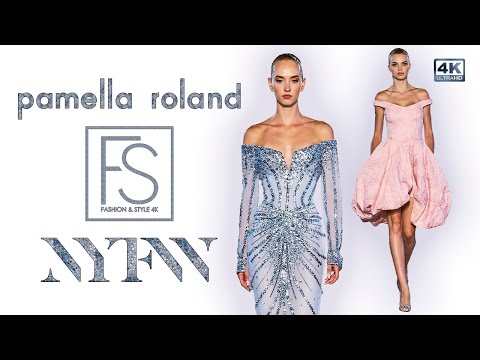 Pamella Roland SS25 NEW YORK FASHION WEEK 4K Daphne Velghe and Larissa Marchiori FULL SHOW