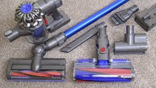 Dyson V6 Fluffy Cordless Vacuum Cleaner Unboxing & First Look