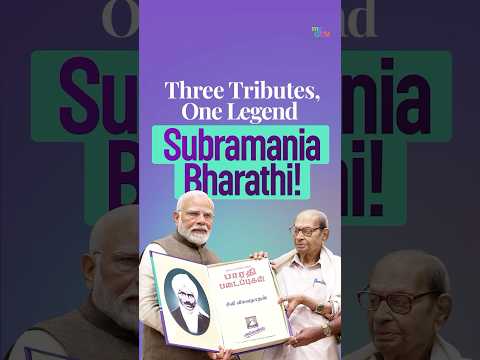 Three Tributes, One Legend - Subramania Bharathi !