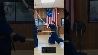 Kendo striking practice #shorts #kendobasics