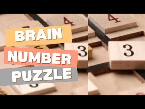 TRENDING BRAIN NUMBER PUZZLE