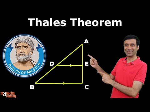 Thales Theorem Class 10 | Basic Proportionality Theorem