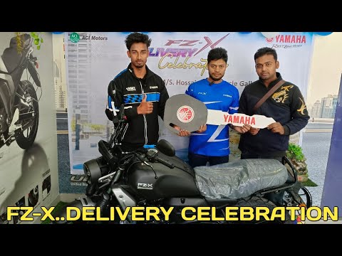 YAMAHA FZ-X..DELIVERY CELEBRATION 2024