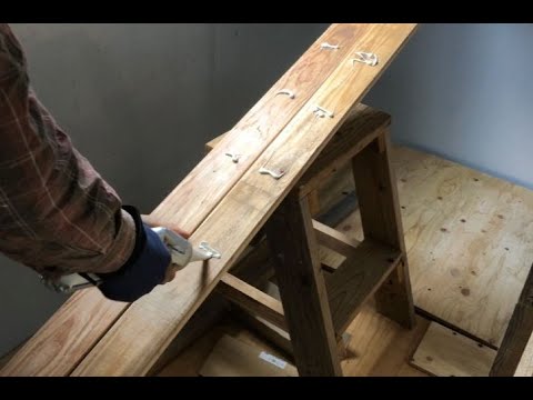 タイニーハウス DIY Part 6. 内壁の木枠取付