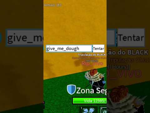 Em busca da dough no Blox Fruits