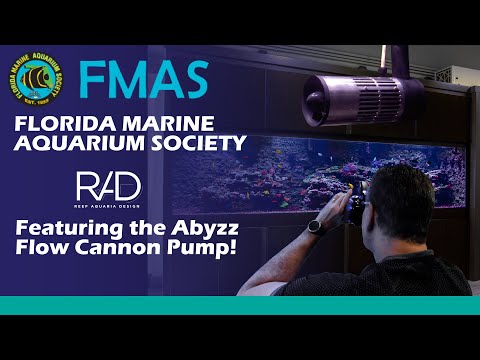 FMAS MEETING, 2022 AND THE ABYZZ FLOW CANNON SOUTH FLORIDA DEBUT IN OUR 1680-GALLON REEF AQUARIUM