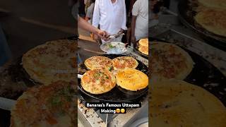 Banaras’s Famous Uttapam Making😍😋|| Indian Street Food