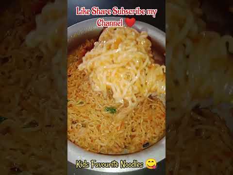 Kids Favourite Noodles | Noodles Recipe | shorts | ytshorts | Ruchula Harivillu