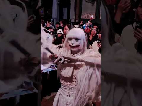 【2024】【口裂けゾンビ】【ハロウィンホラーナイト】【白ゴシックゾンビ】【アイドルゾンビ】