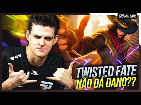 Ficar FORTE de TWISTED FATE é raro, então VAMOS APROVEITAR! 🃏😎