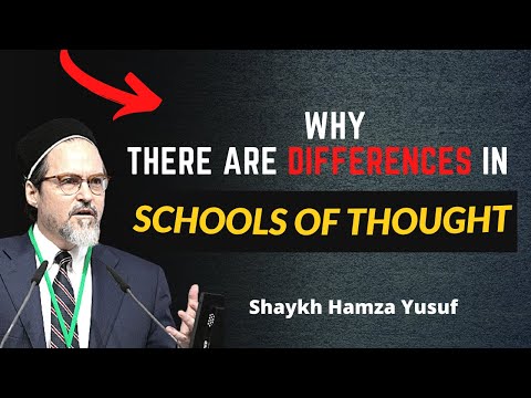 Difference Between Islamic Schools Of Thought! Islamic jurisprudence !Shaykh Hamza Yusuf