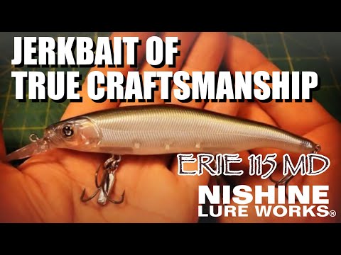 [JERKBAIT] Beat Your Heart With Erie 115MD /JERKBAIT OF TRUE CRAFTSMANSHIP BY NISHINE LURE WORKS