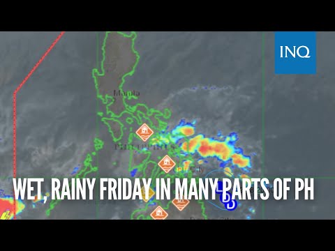 Wet, rainy Friday in many parts of PH