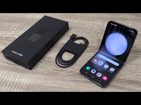 Samsung Z Flip 5 Unboxing: Graphite!