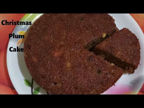 ક્રીસમસ અને ન્યુ યર માટે પ્લમ કેક/Christmas Plum Cake/Dryfruits Cake/Christmas Fruit Cake