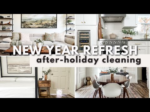 NEW YEAR HOME REFRESH | Cleaning Hacks & Tips For The New Year