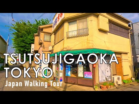 Japan walking tour in Tokyo Tsutsujigaoka 4K 60fps