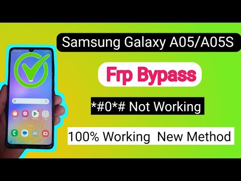 Samsung A05/A05s Android 14 FRP Bypass | New 100% Working Method | *#0*# Not Working"